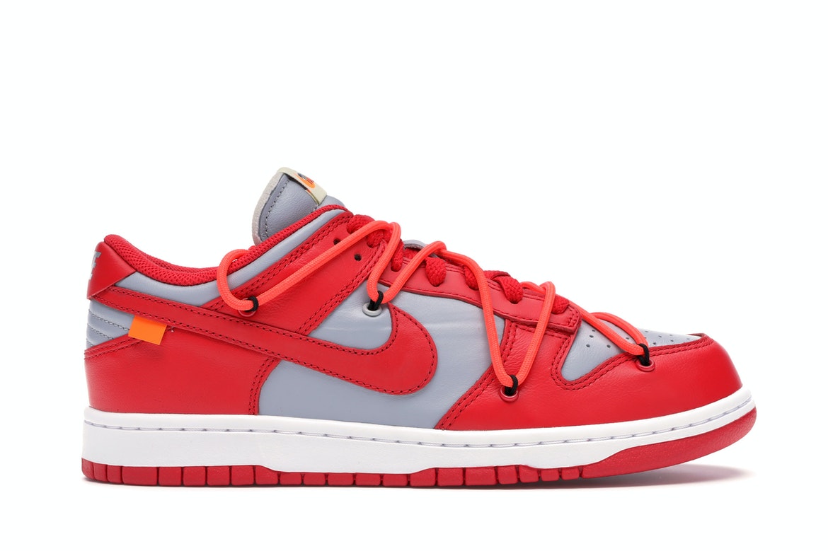 Dunk Low Off-White University Red
