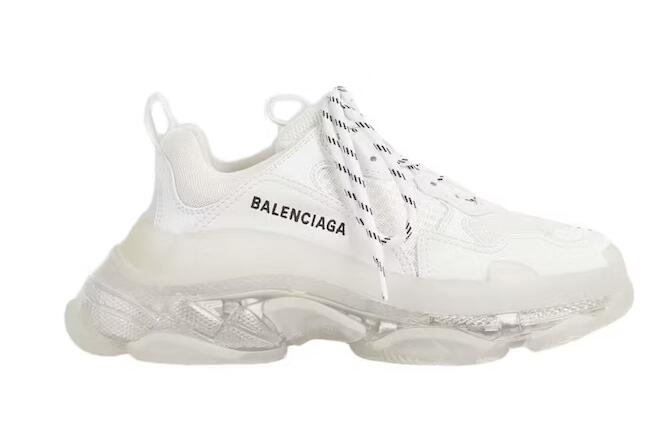 Ba*len*cia*ga triple s clear sole